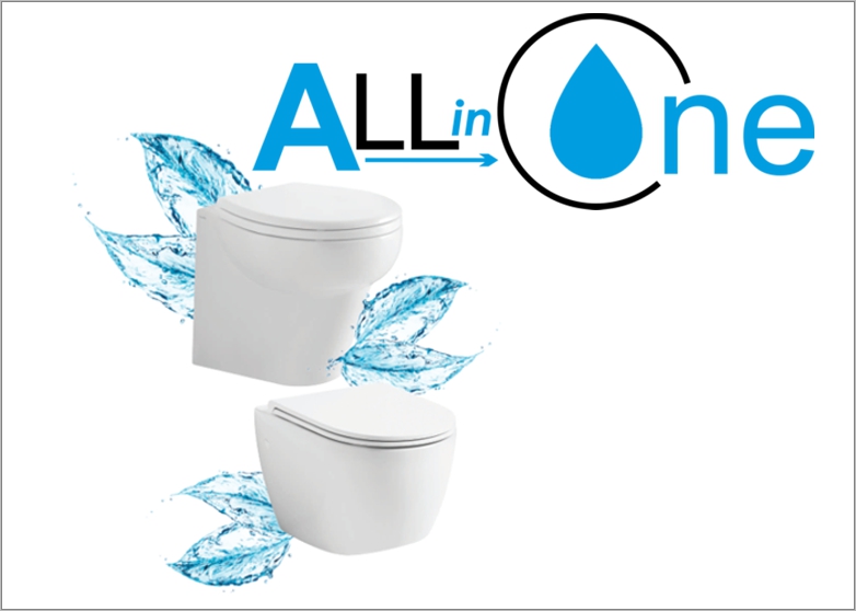 Nuovi wc residenziali "All-In-One"